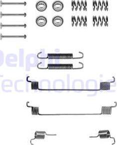 Delphi LY1061 - Set accesorii, sabot de frana aaoparts.ro