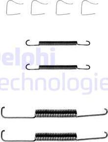 Delphi LY1002 - Set accesorii, sabot de frana aaoparts.ro