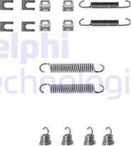 Delphi LY1019 - Set accesorii, sabot de frana aaoparts.ro