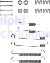 Delphi LY1016 - Set accesorii, sabot de frana aaoparts.ro