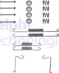 Delphi LY1158 - Set accesorii, sabot de frana aaoparts.ro