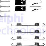 Delphi LY1157 - Set accesorii, sabot de frana aaoparts.ro