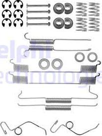 Delphi LY1164 - Set accesorii, sabot de frana aaoparts.ro