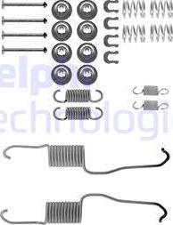 Delphi LY1184 - Set accesorii, sabot de frana aaoparts.ro