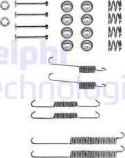 Delphi LY1180 - Set accesorii, sabot de frana aaoparts.ro