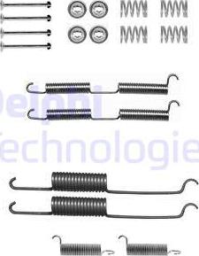 Delphi LY1124 - Set accesorii, sabot de frana aaoparts.ro