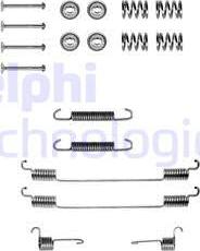 Delphi LY1122 - Set accesorii, sabot de frana aaoparts.ro