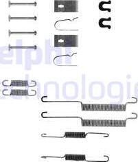 Delphi LY1177 - Set accesorii, sabot de frana aaoparts.ro