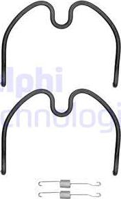 Delphi LY1349 - Set accesorii, sabot de frana aaoparts.ro
