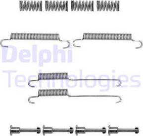 Delphi LY1363 - Set accesorii, saboti frana parcare aaoparts.ro