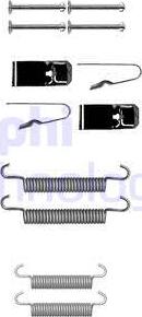 Delphi LY1362 - Set accesorii, saboti frana parcare aaoparts.ro