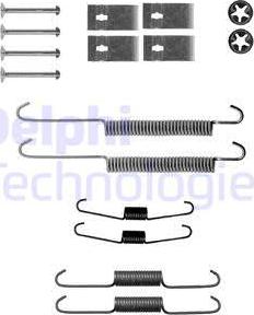 Delphi LY1337 - Set accesorii, sabot de frana aaoparts.ro