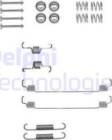 Delphi LY1376 - Set accesorii, sabot de frana aaoparts.ro