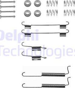 Delphi LY1292 - Set accesorii, sabot de frana aaoparts.ro