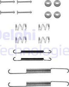 Delphi LY1249 - Set accesorii, sabot de frana aaoparts.ro