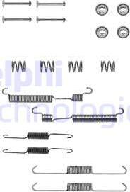 Delphi LY1244 - Set accesorii, sabot de frana aaoparts.ro