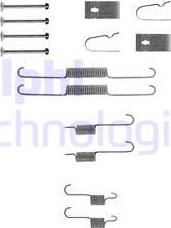 Delphi LY1266 - Set accesorii, sabot de frana aaoparts.ro