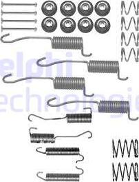 Delphi LY1260 - Set accesorii, sabot de frana aaoparts.ro