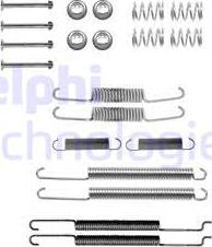 Delphi LY1206 - Set accesorii, sabot de frana aaoparts.ro