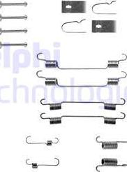 Delphi LY1202 - Set accesorii, sabot de frana aaoparts.ro