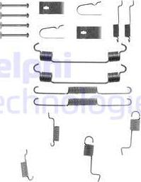 Delphi LY1217 - Set accesorii, sabot de frana aaoparts.ro