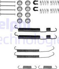 Delphi LY1234 - Set accesorii, sabot de frana aaoparts.ro