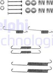 Delphi LY1229 - Set accesorii, sabot de frana aaoparts.ro