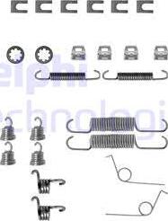 Delphi LY1276 - Set accesorii, sabot de frana aaoparts.ro