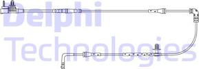 Delphi LZ0319 - Senzor de avertizare,uzura placute de frana aaoparts.ro