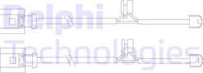 Delphi LZ0205 - Senzor de avertizare,uzura placute de frana aaoparts.ro