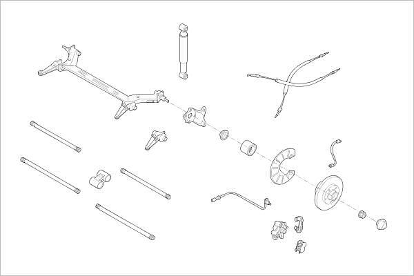Delphi OE-RENA-000002130-R - Suspensie roata aaoparts.ro