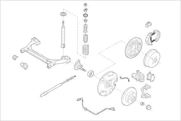 Delphi OE-VW-000001914-R - Suspensie roata aaoparts.ro
