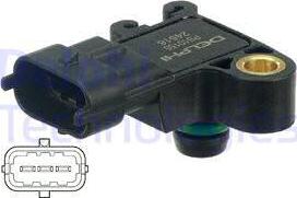 Delphi PS10155 - Senzor, presiune galerie admisie aaoparts.ro
