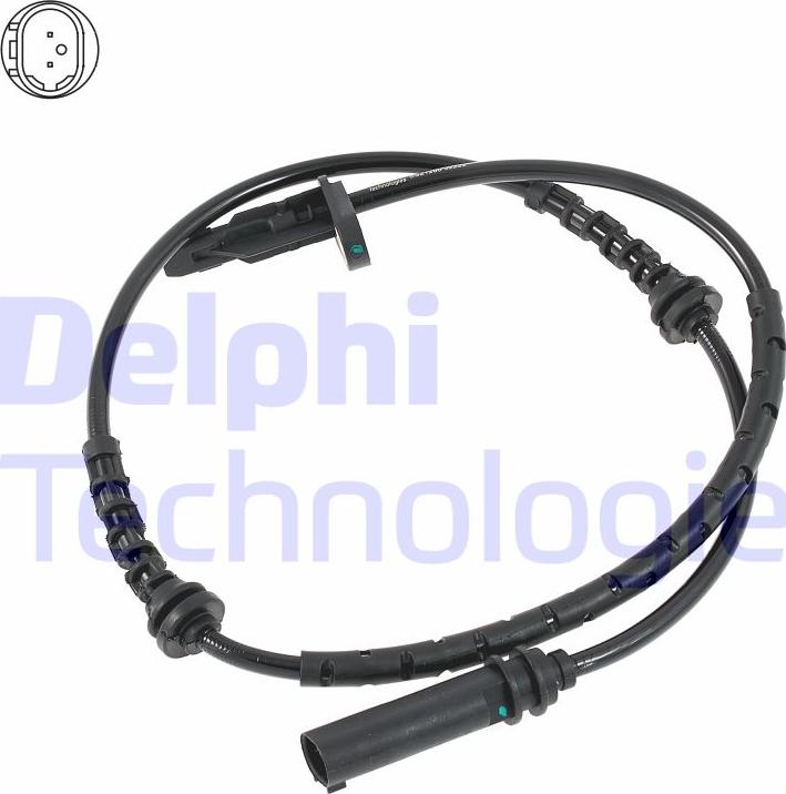 Delphi SS21280-12B1 - Senzor,turatie roata aaoparts.ro