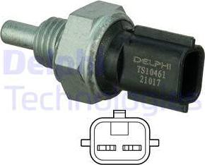 Delphi TS10461 - Senzor,temperatura lichid de racire aaoparts.ro