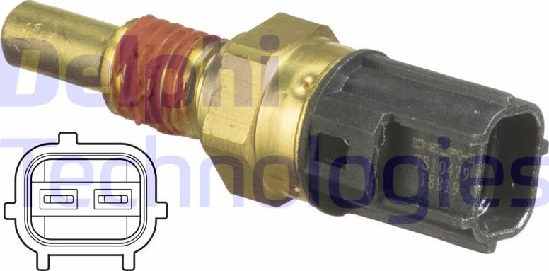 Delphi TS10479 - Senzor,temperatura lichid de racire aaoparts.ro