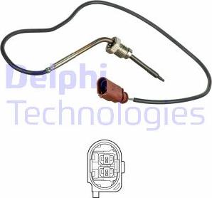 Delphi TS30187 - Senzor, temperatura gaze evacuare aaoparts.ro