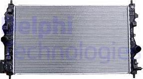 Delphi TSP0524046 - Radiator, racire motor aaoparts.ro