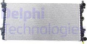 Delphi TSP0524078 - Radiator, racire motor aaoparts.ro