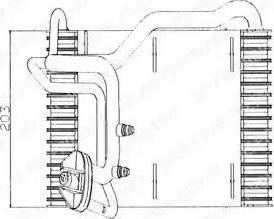Delphi TSP0525005 - Evaporator,aer conditionat aaoparts.ro