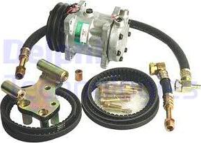 Delphi TSP0155113K - Compresor, climatizare aaoparts.ro