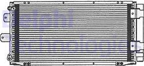 Delphi TSP0225480 - Condensator, climatizare aaoparts.ro