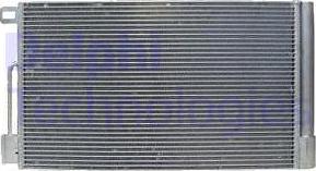 Delphi TSP0225552 - Condensator, climatizare aaoparts.ro