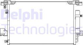 Delphi TSP0225648 - Condensator, climatizare aaoparts.ro
