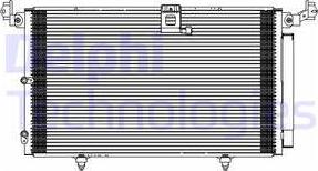 Delphi TSP0225609 - Condensator, climatizare aaoparts.ro