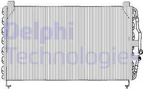 Delphi TSP0225052 - Condensator, climatizare aaoparts.ro