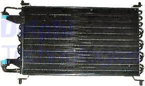Delphi TSP0225157 - Condensator, climatizare aaoparts.ro