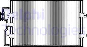 Delphi TSP0225110 - Condensator, climatizare aaoparts.ro