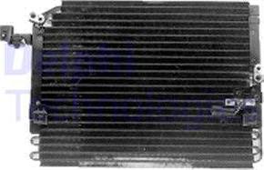Delphi TSP0225223 - Condensator, climatizare aaoparts.ro