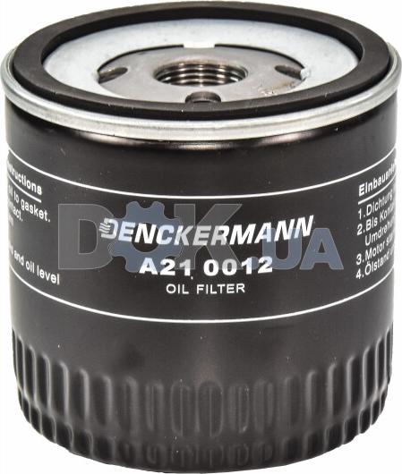 Denckermann A210012-S - Filtru ulei aaoparts.ro
